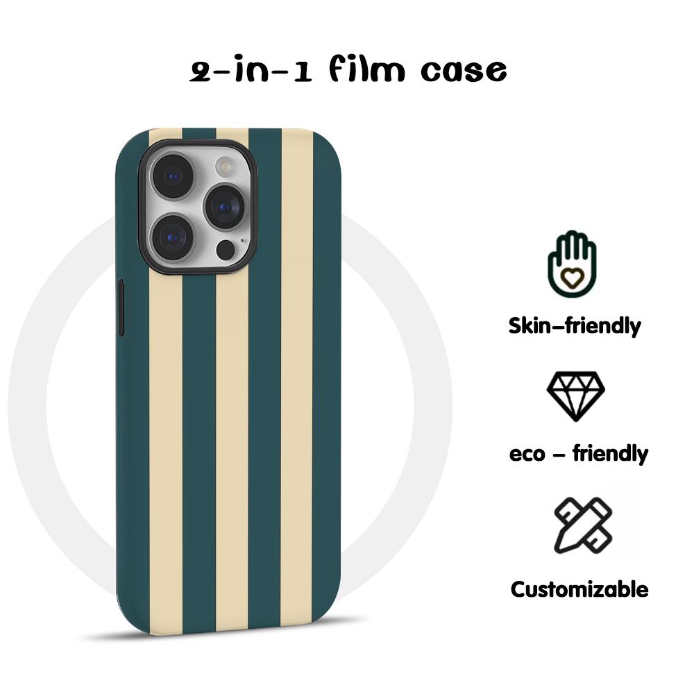 Apple Iphone 15 Pro Max - Fashion Horizontal colored stripes Phone Case