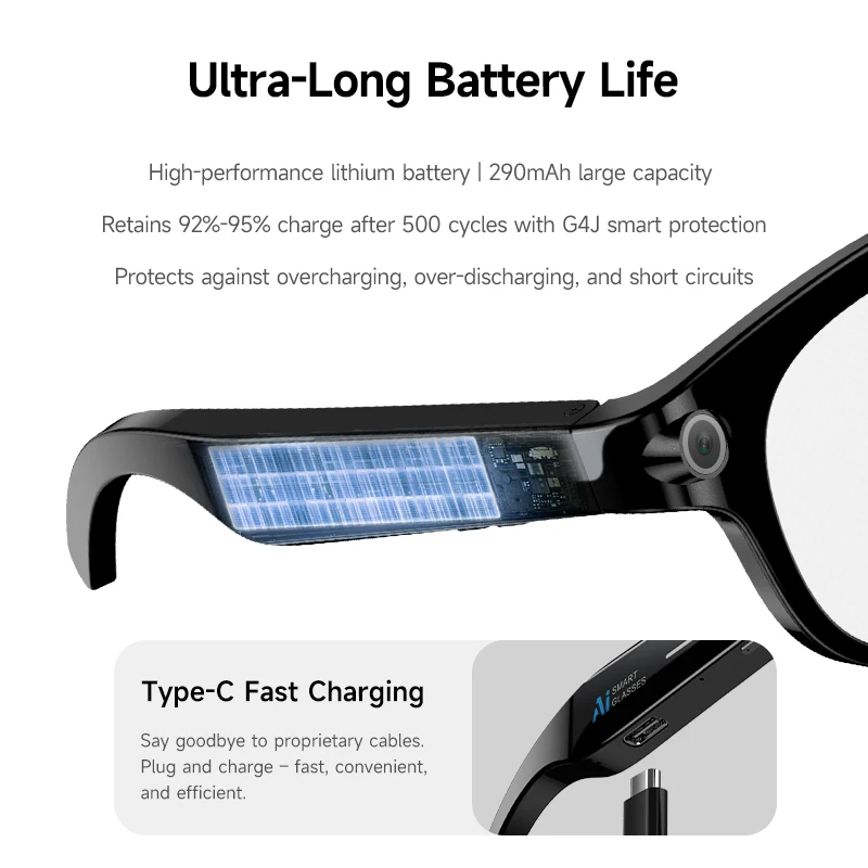 AI Smart Glasses 8K Remote Con - Smart Glasses Lens 评论和价格