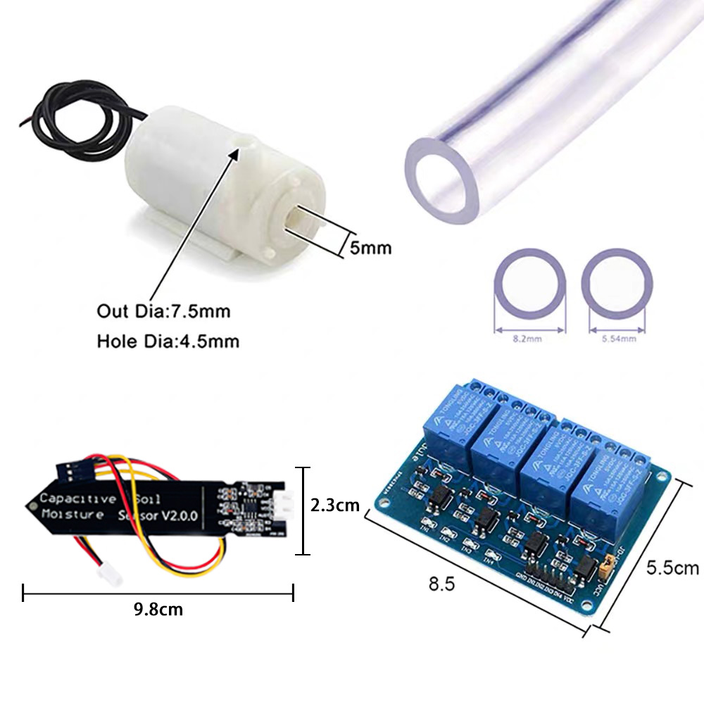 4 Way Automatic Watering Syste - Hydration Sensor Skin 评论和价格