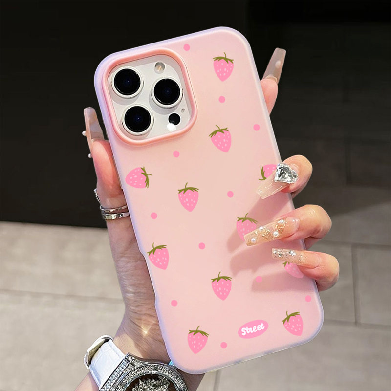 Sweet Pink Strawberry Pattern  - Xiaomi Redmi Note 13 评论和价格