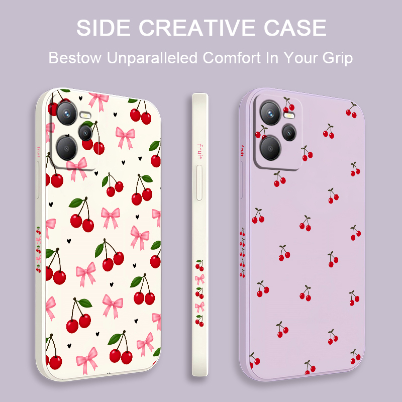 Cherry Print Case For OPPO Rea - Realme C67 评论和价格