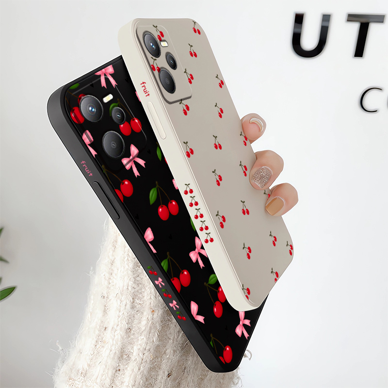 Cherry Print Case For OPPO Rea - Realme C67 评论和价格