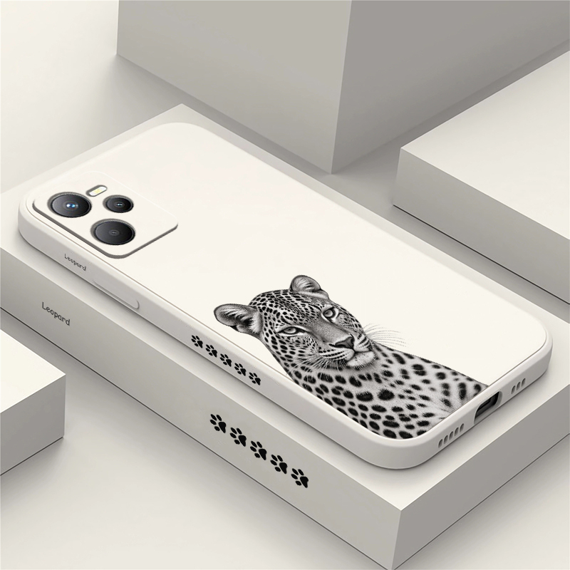 Cat Design Case For OPPO Realm - Realme C67 评论和价格