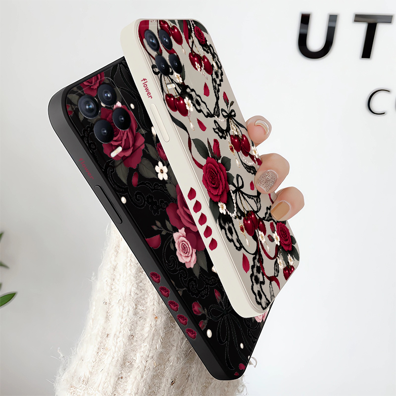 Flowers Case For OPPO Realme G - Realme Note 50 评论和价格