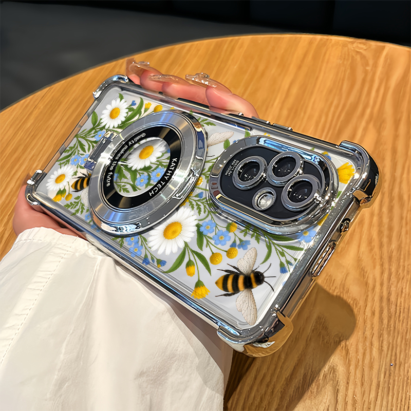 INS Daisy Print Floral Phone C - Oppo Reno 12 评论和价格