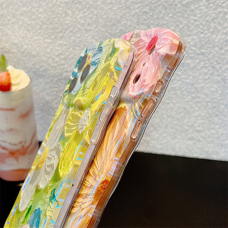 Fashion Oil Painting Flowers W - Apple Iphone 15 评论和价格